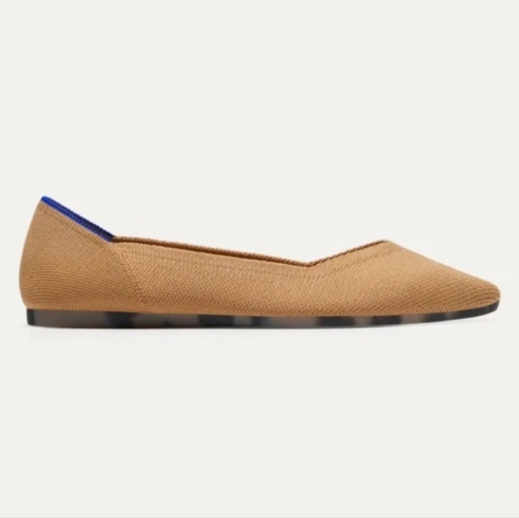 Rothy's The Point Camel / Tortoise Shell Sole - Picture 1 of 10